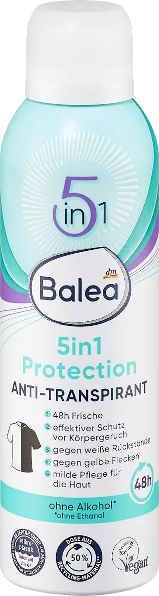 5in1 Protection ANTI-TRANSPIRANT sprej, 200 ml