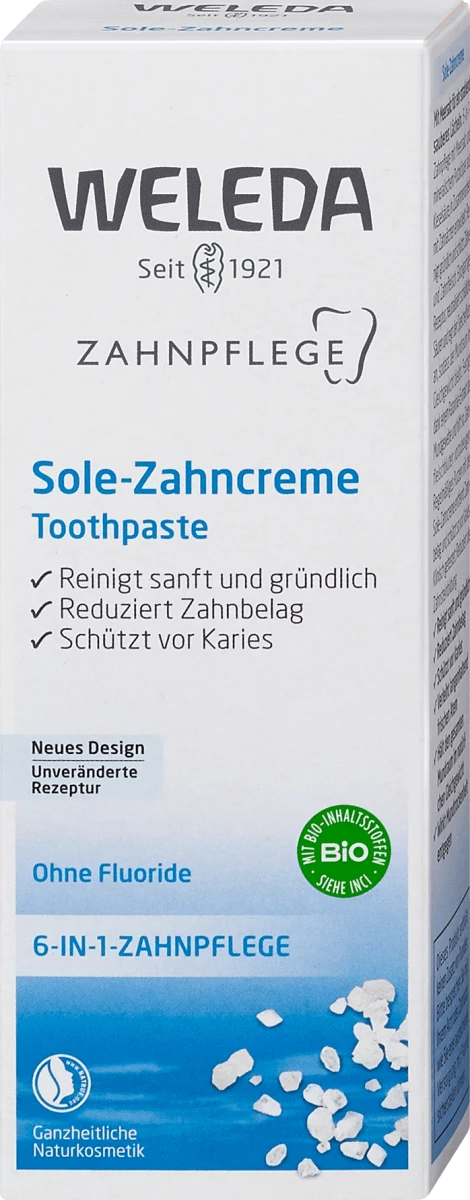 6 u 1 nega zuba - slana pasta za zube, 75 ml