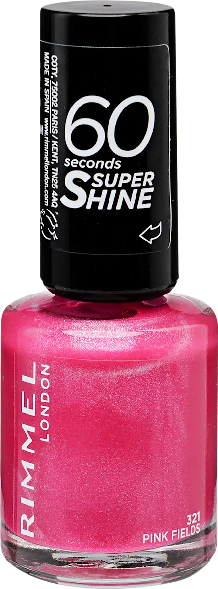 60 Seconds Super Shine - 321 Pink Fields, 8 ml