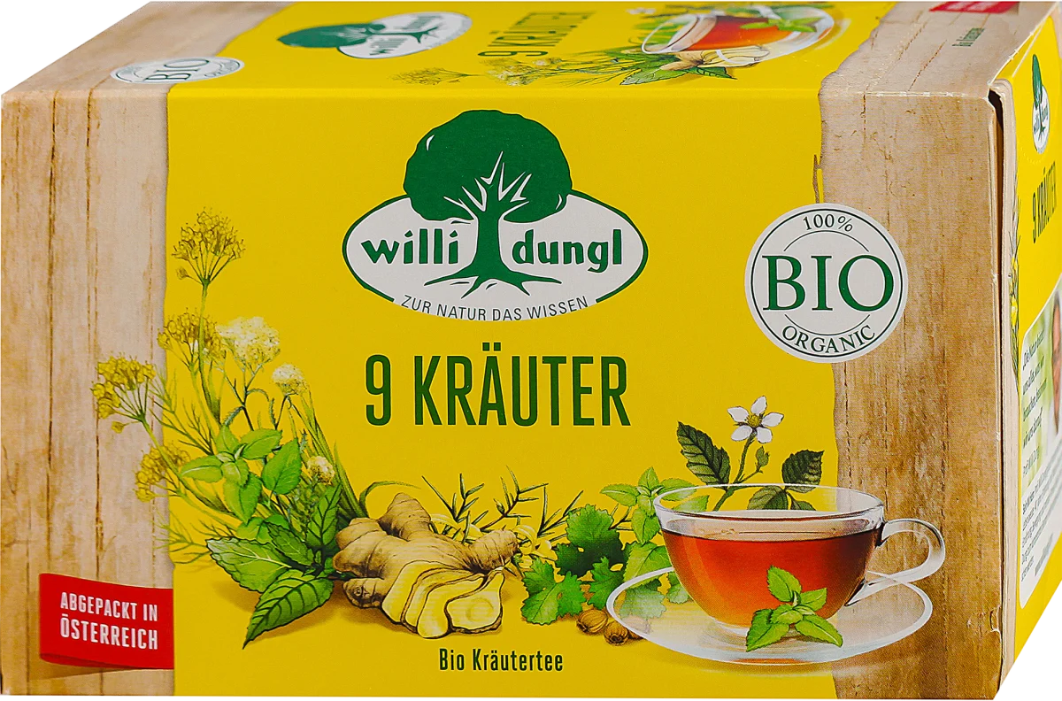 9 vrsta bilja organski čaj (20 kesica x 2g), 40 g