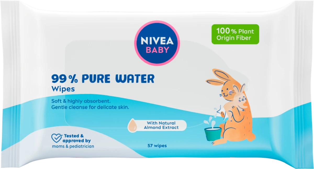 99% PURE WATER vlažne maramice, 57 kom