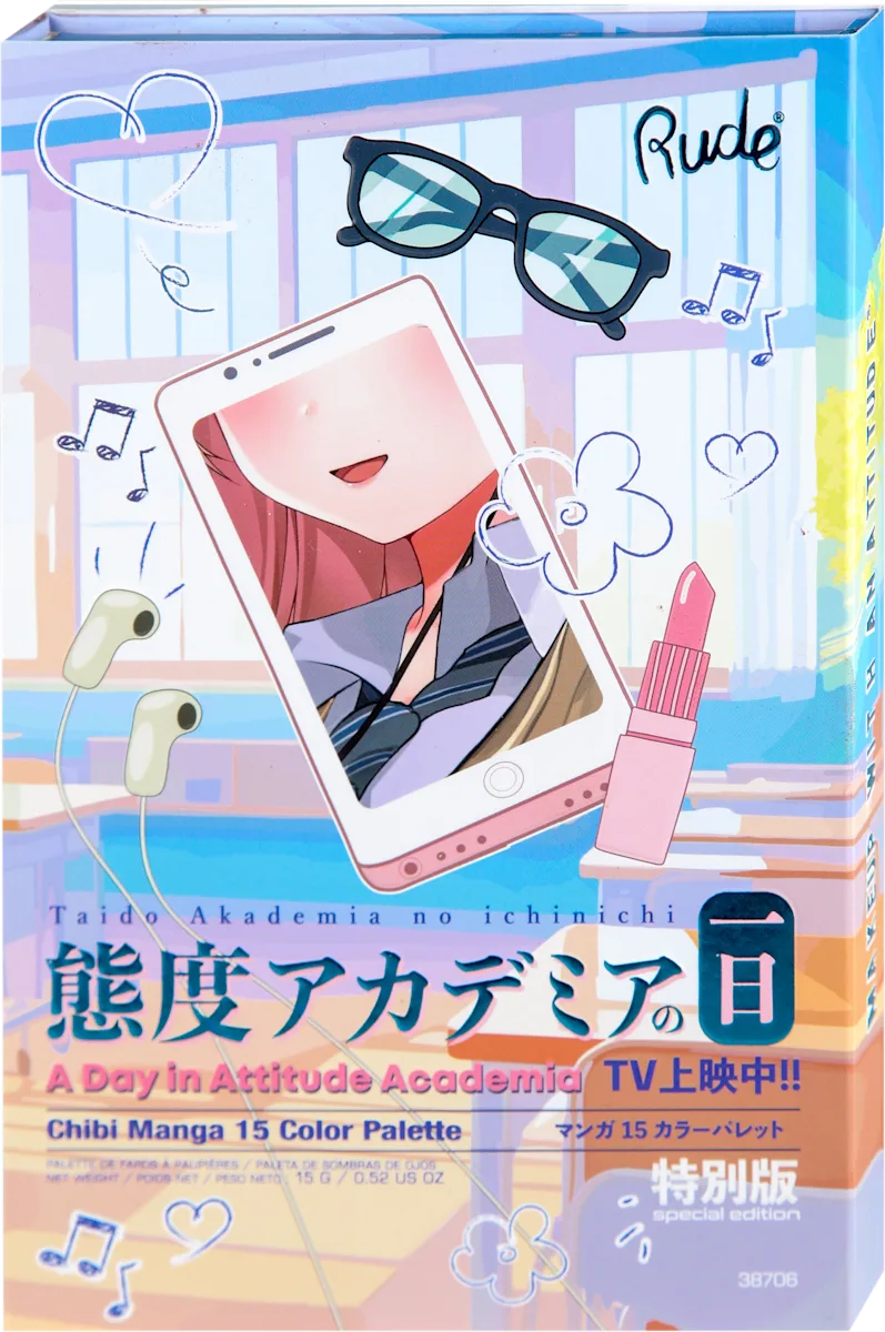 A Day in Attitude Academic Chibi Manga paleta..., 1 kom
