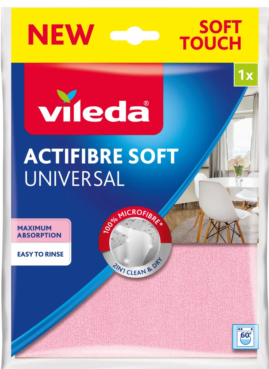 ACTIFIBRE SOFT UNIVERSAL 2IN1 mikrofiber krpa, 1 kom