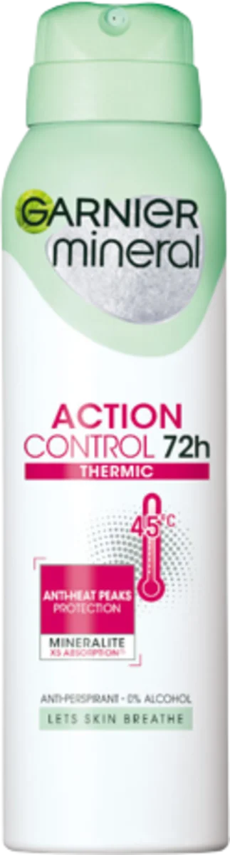 ACTION CONTROL 72h dezodorans u spreju  Thermic, 150 ml