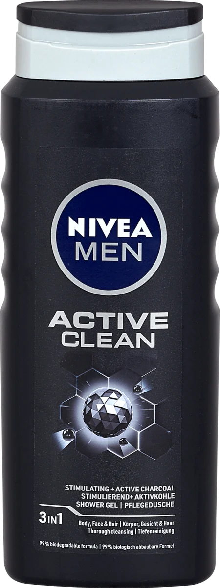 ACTIVE CLEAN gel za tuširanje, 500 ml