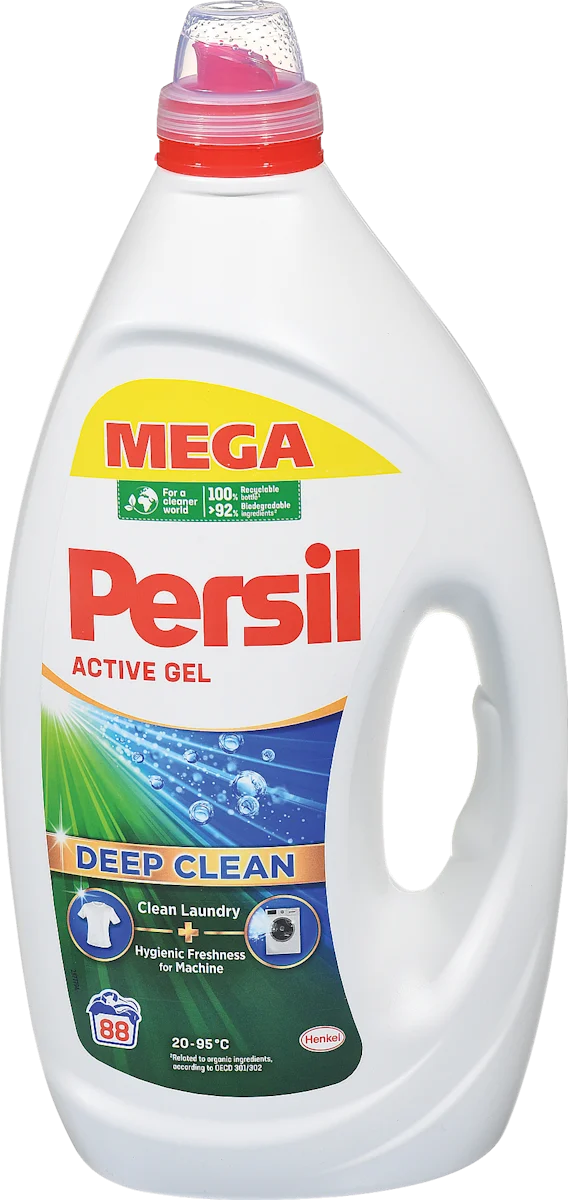 ACTIVE GEL DEEP CLEAN tečni detergent, 3,96 l