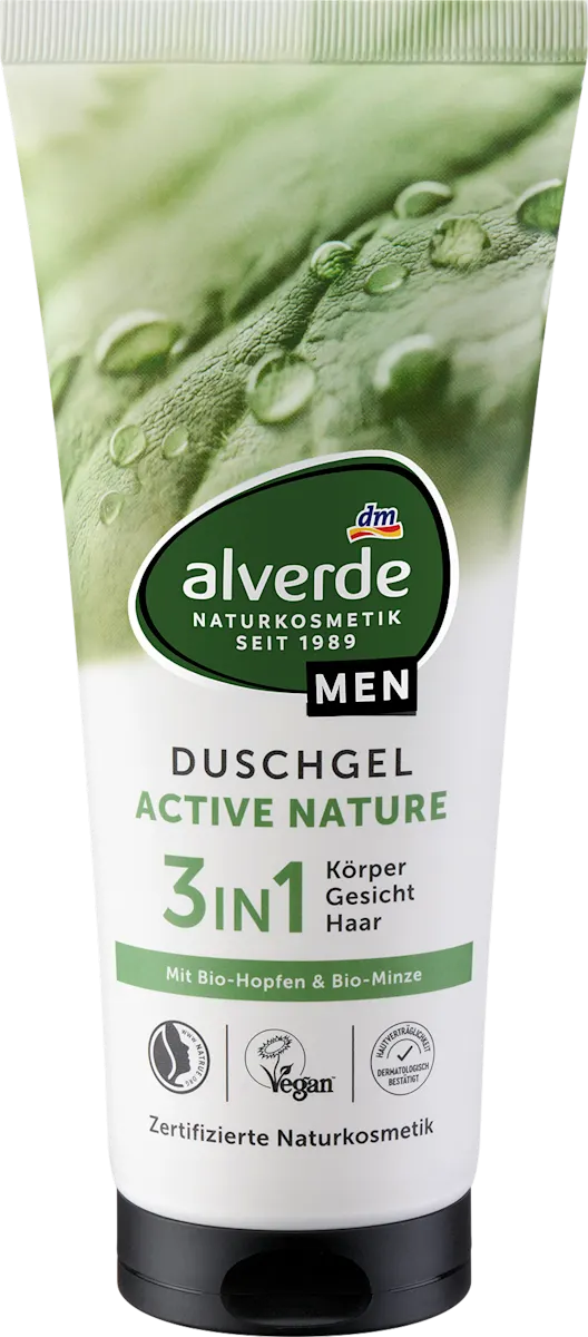 ACTIVE NATURE 3IN1 gel za tuširanje, 200 ml