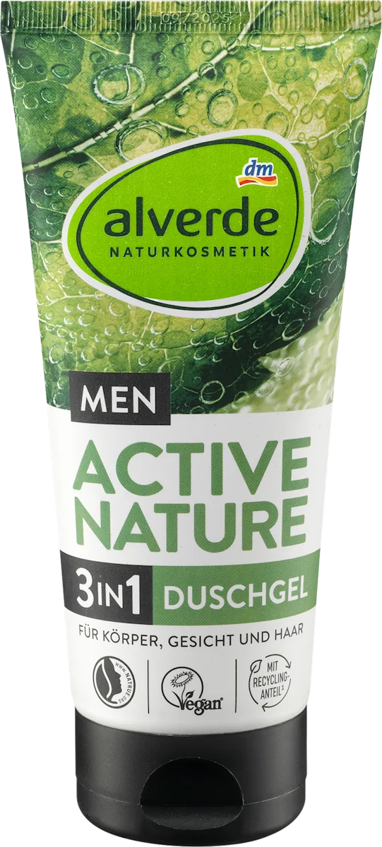 ACTIVE NATURE 3IN1 gel za tuširanje, 200 ml