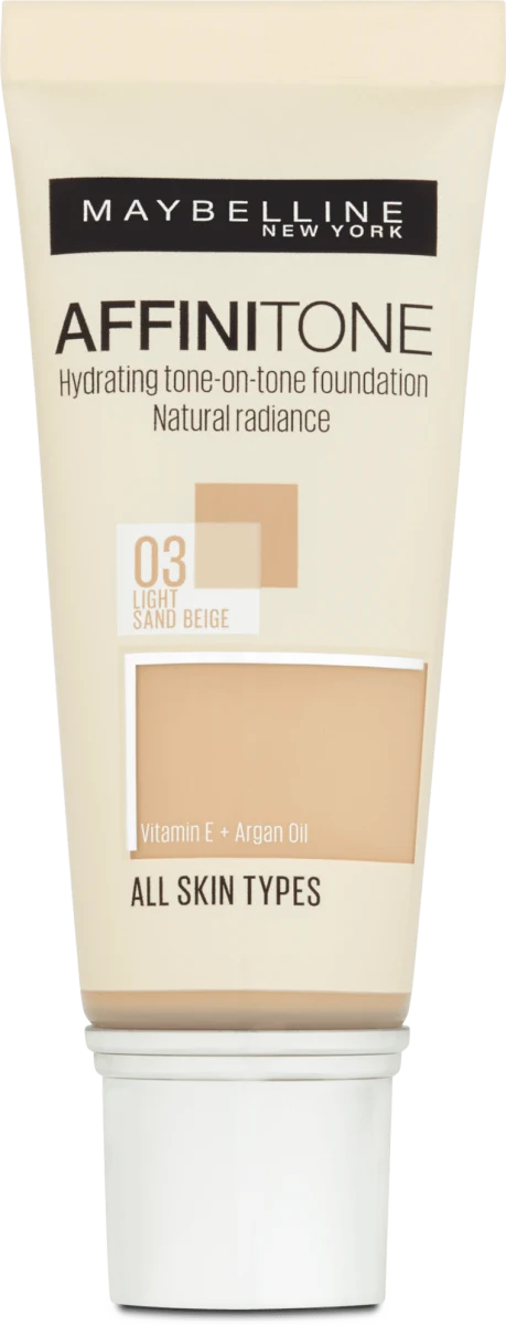 Affinitone tečni puder – 03 Light Sand Beige, 30 ml