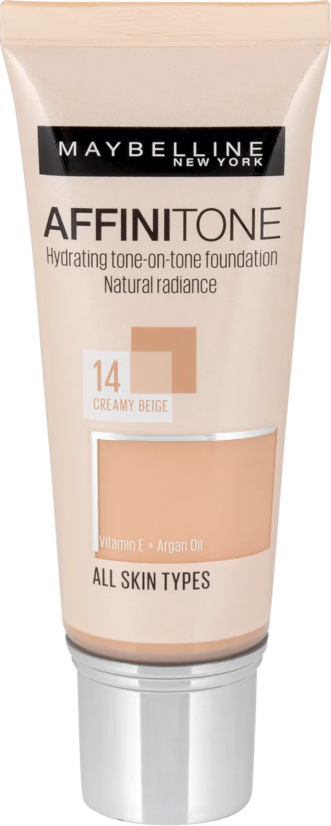 Affinitone tečni puder – 14 Creamy Beige, 30 ml