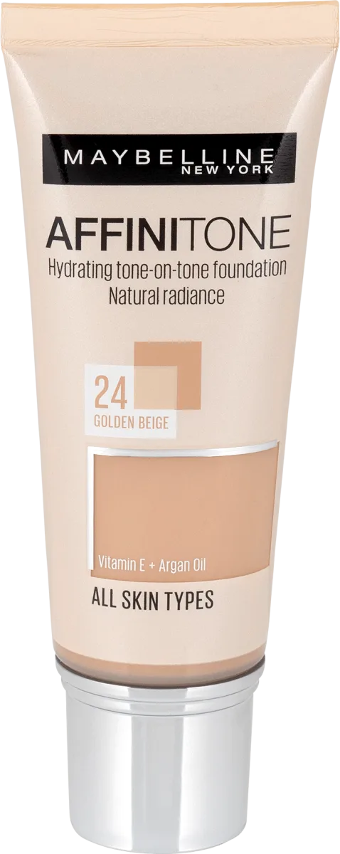 Affinitone tečni puder – 24 Golden Beige, 30 ml