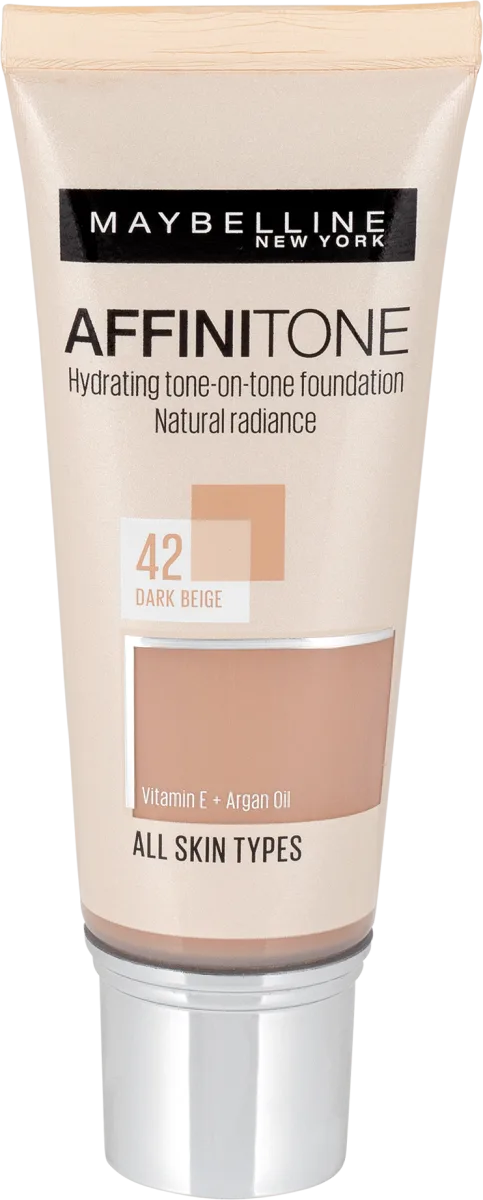 Affinitone tečni puder – 42 Dark Beige, 30 ml