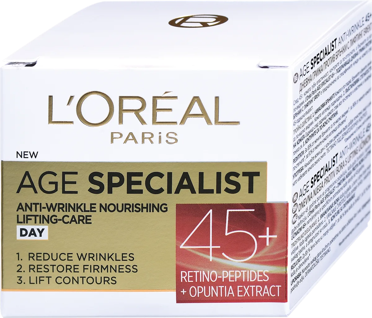Age Specialist - dnevna krema za lice 45+, 50 ml