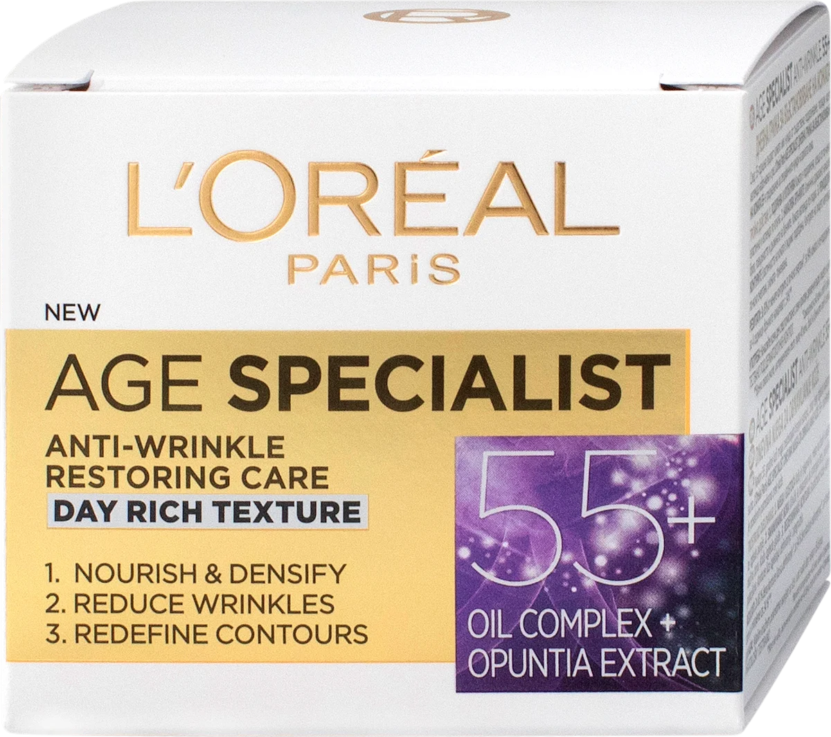 Age Specialist - dnevna krema za lice 55+, 50 ml
