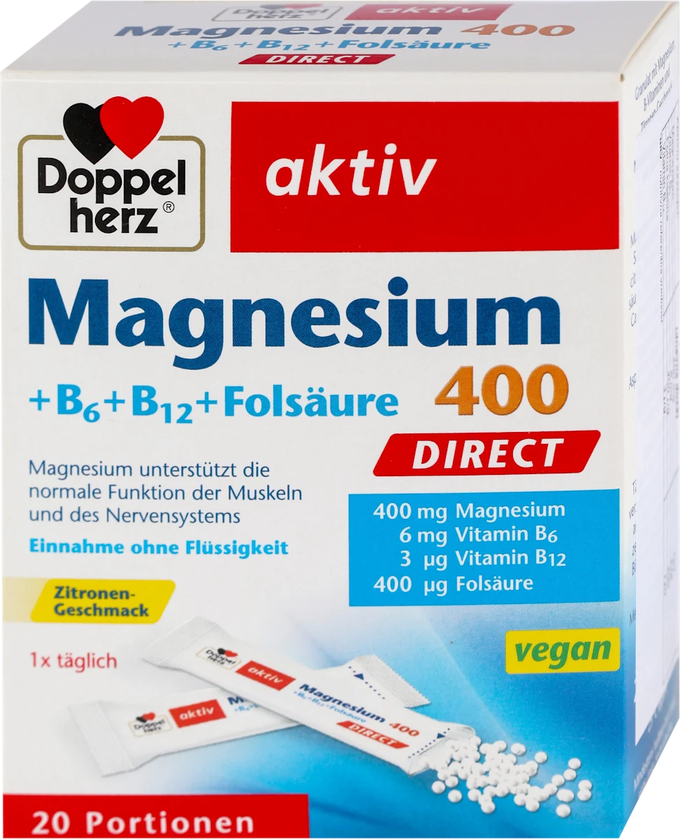 aktiv Magnezijum + B6 + B12 + folna kiselina..., 20 kom