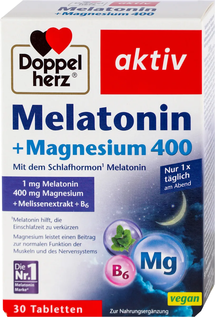 aktiv Melatonin + Magnezijum 400 tablete, 30 kom