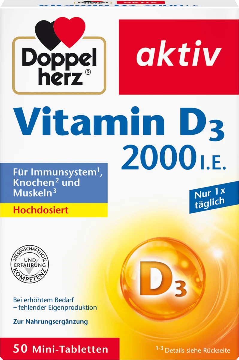 aktiv - Vitamin D3 2000 I.E. tablete, 50 kom