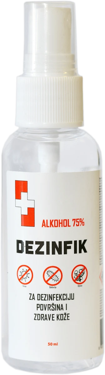 Alkohol 75% , sprej, 50 ml