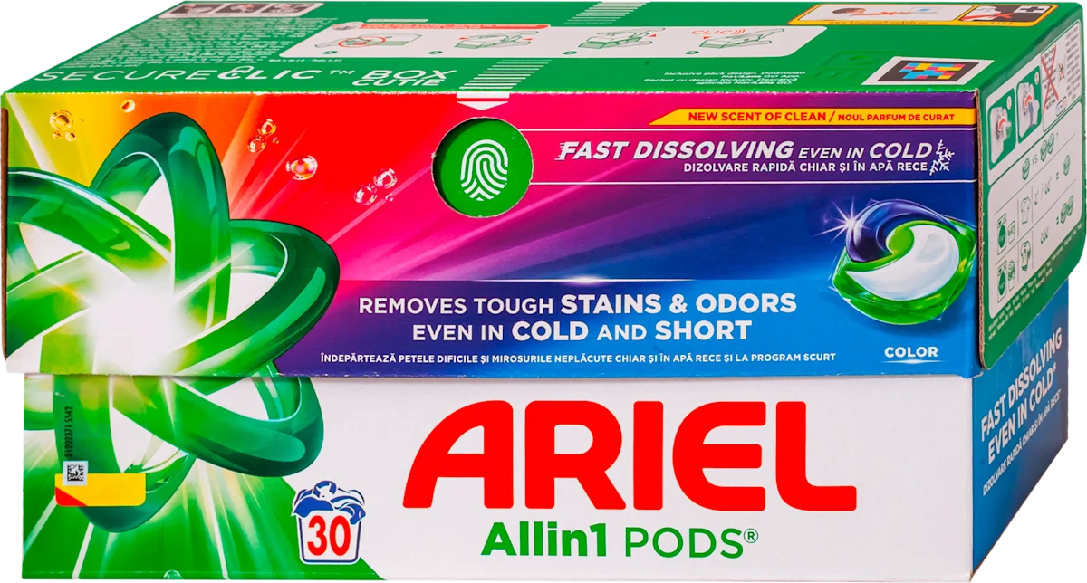 Allin1 PODS COLOR kapsule za pranje veša, 30 kom