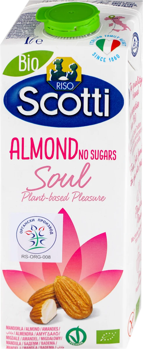 ALMOND Soul Bio - napitak od badema, 1 l