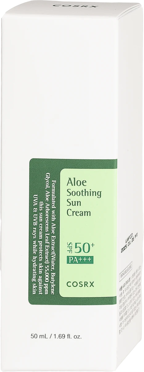 Aloe Soothing Sun Cream krema za lice za zaštitu..., 50 ml
