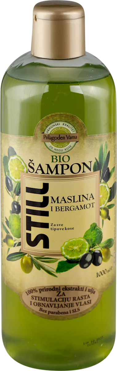 Šampon - MASLINA I BERGAMOT, 950 ml