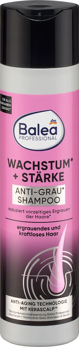 Šampon za rast i jačanje kose protiv sedih, 250 ml