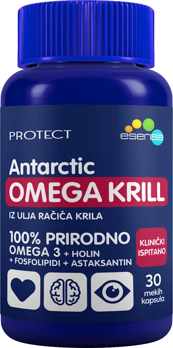 Antarctic OMEGA KRILL kapusle, 30 kom