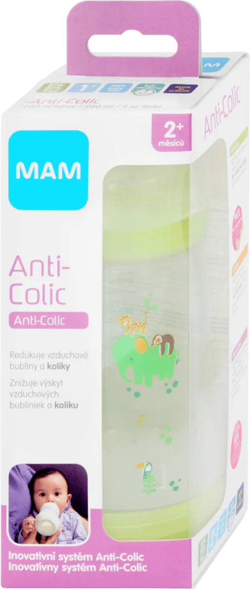 Anti-Colic flašica, od 2. meseca, zapremina:..., 1 kom