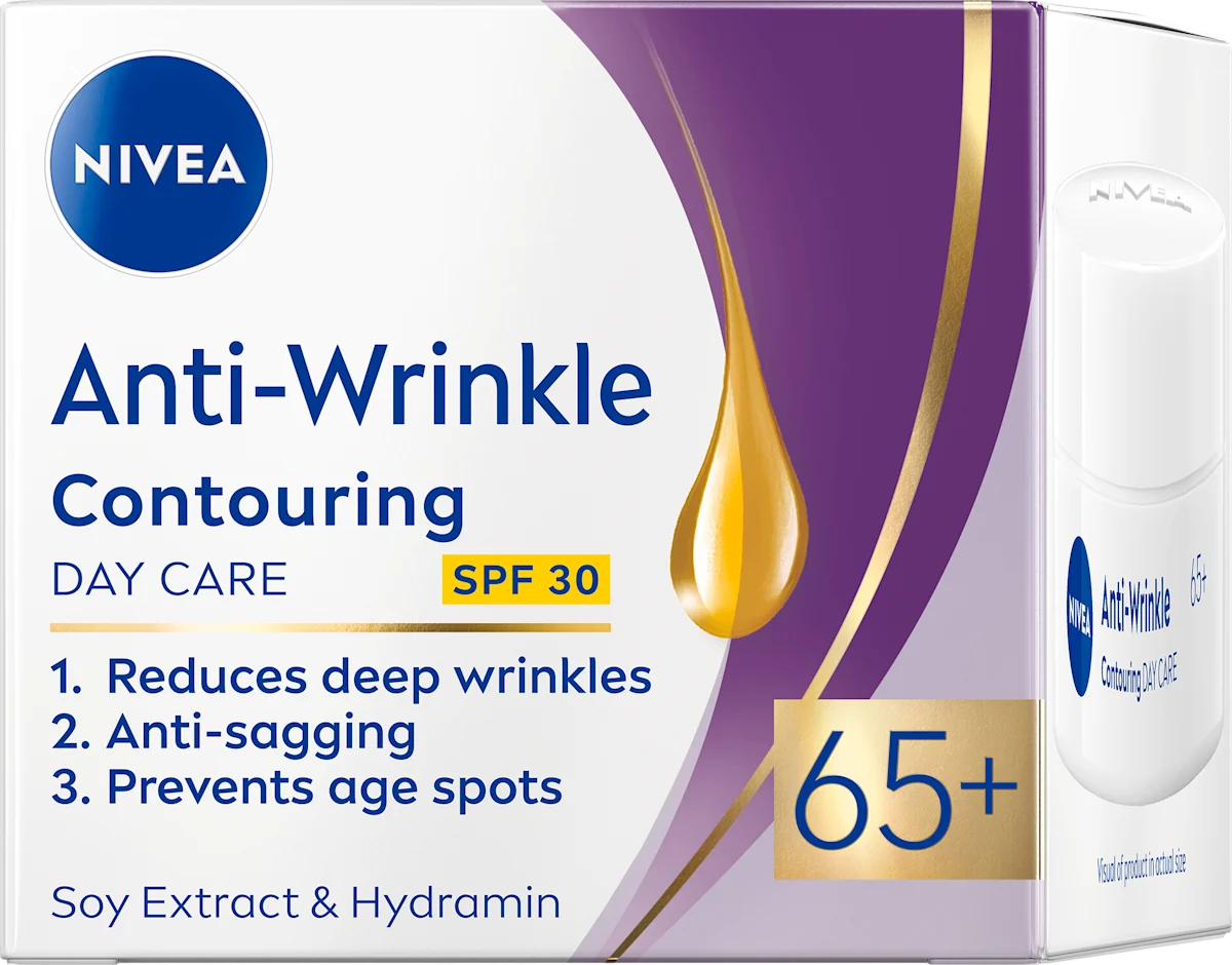 Anti-Wrinkle Contouring dnevna krema za lice 65+, 50 ml