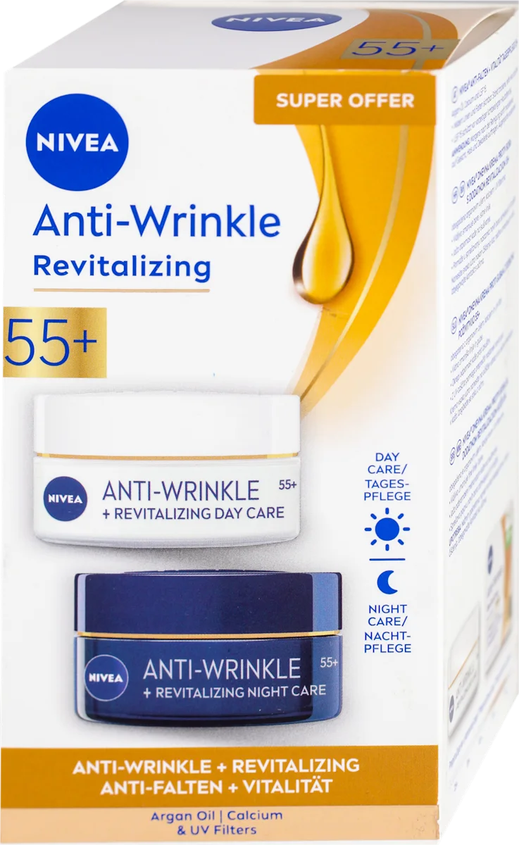 Anti-Wrinkle Revitalizing dnevna + noćna krema za..., 100 ml