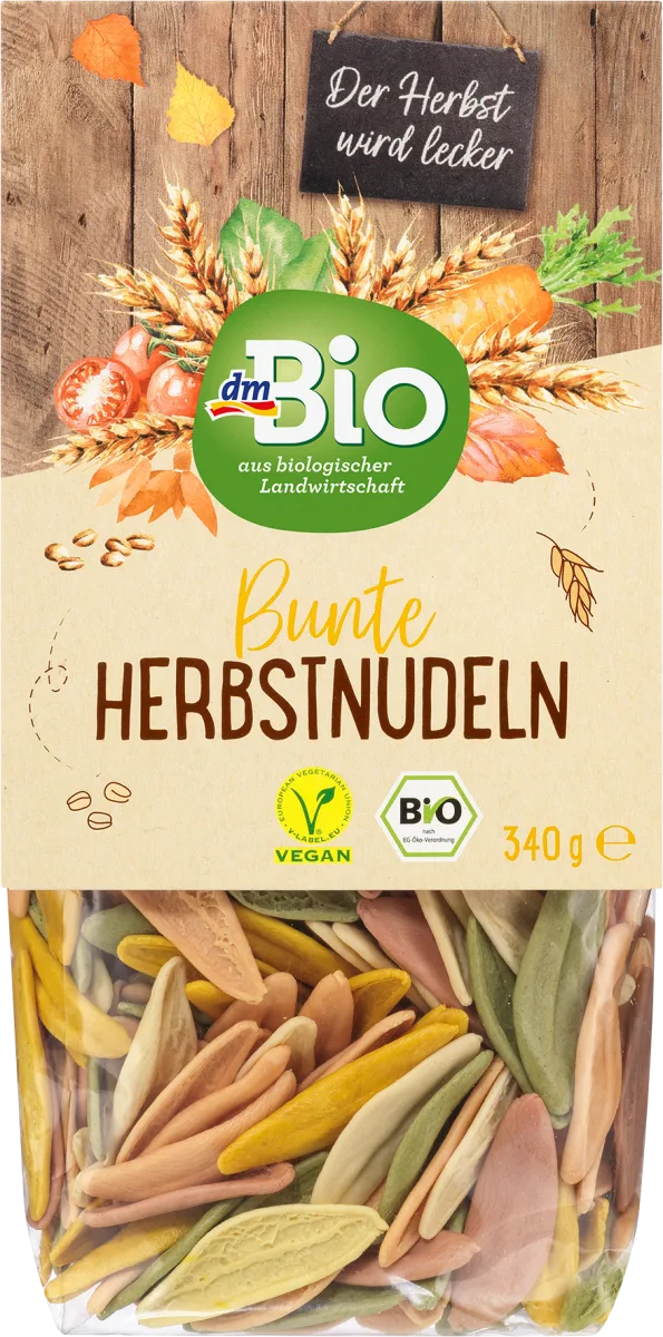 Šarena testenina sa povrćem, 340 g