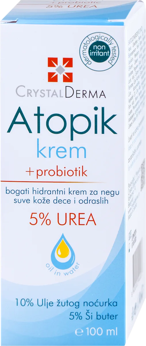 Atopik krem 5% urea + probiotik, 100 ml