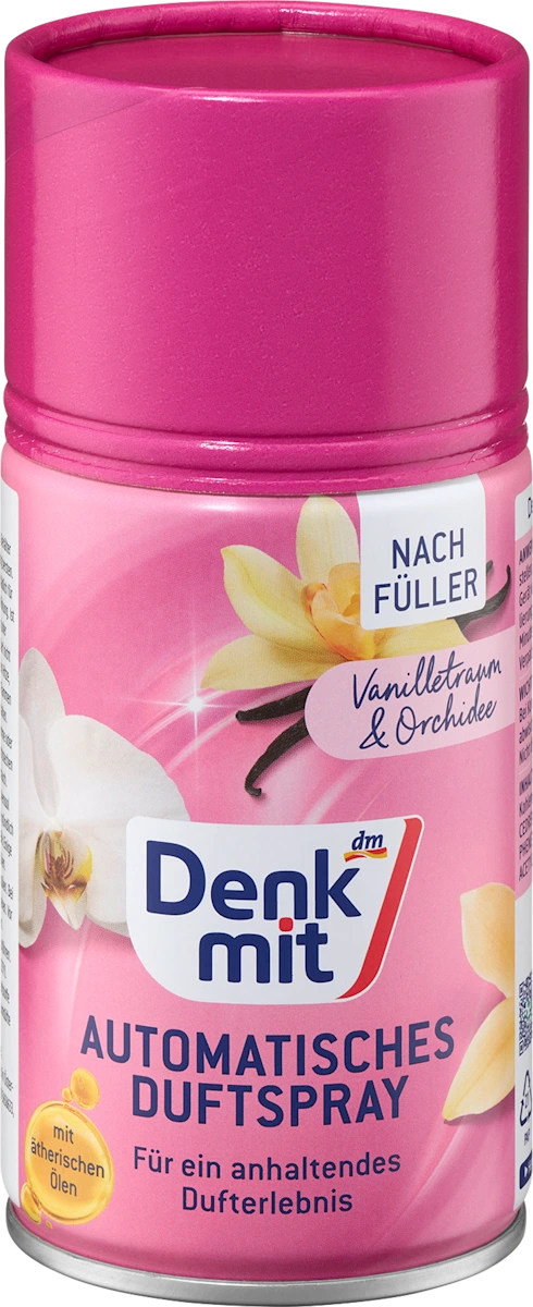 Automatski osveživač prostora - vanila i orhideja, dopuna, 250 ml