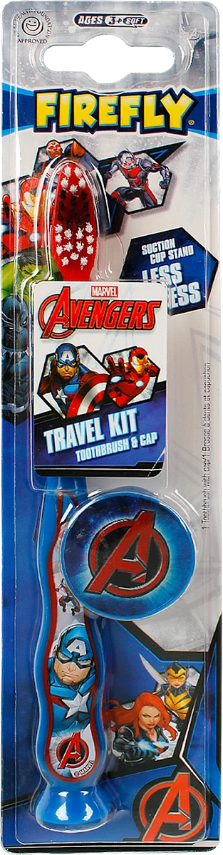 AVENGERS TRAVEL KIT dečija četkica za zube sa..., 1 kom