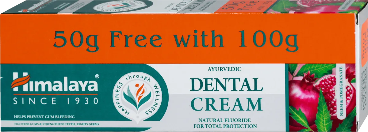 AYURVEDIC DENTAL CREAM pasta za zube - 50g gratis, 50 g
