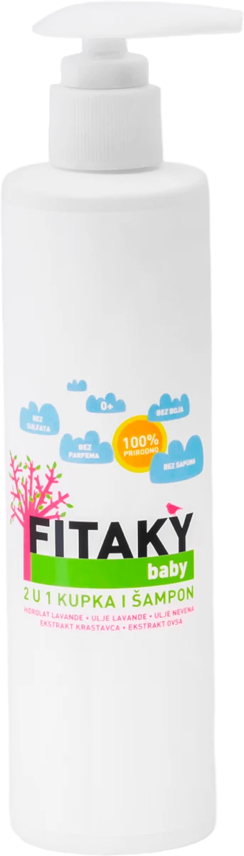 baby 2u1 kupka i šampon, 200 ml