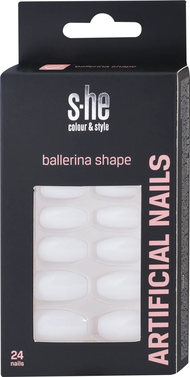 ballerina shape Veštački nokti, 1 kom