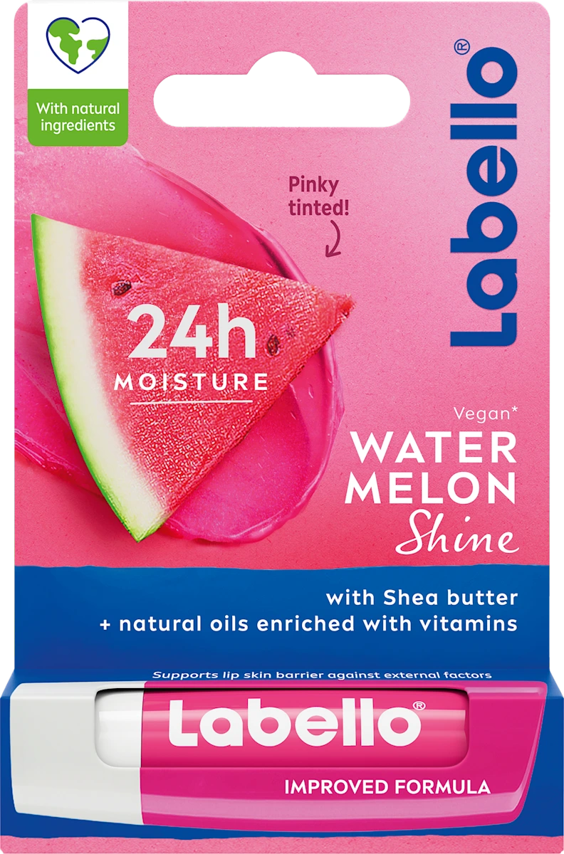 Balzam za usne 24h MOISTURE - WATERMELON shine, 4,8 g