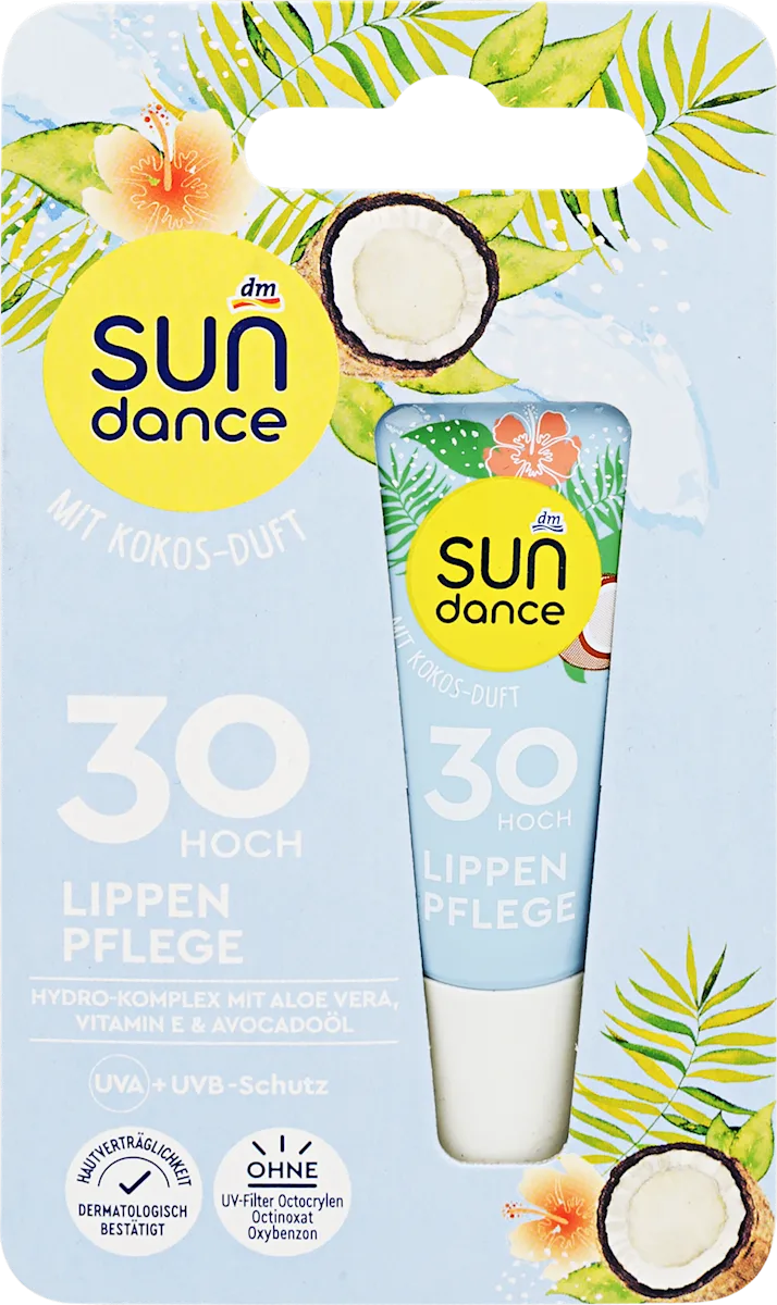 Balzam za usne sa mirisom kokosa, SPF 30, 10 ml