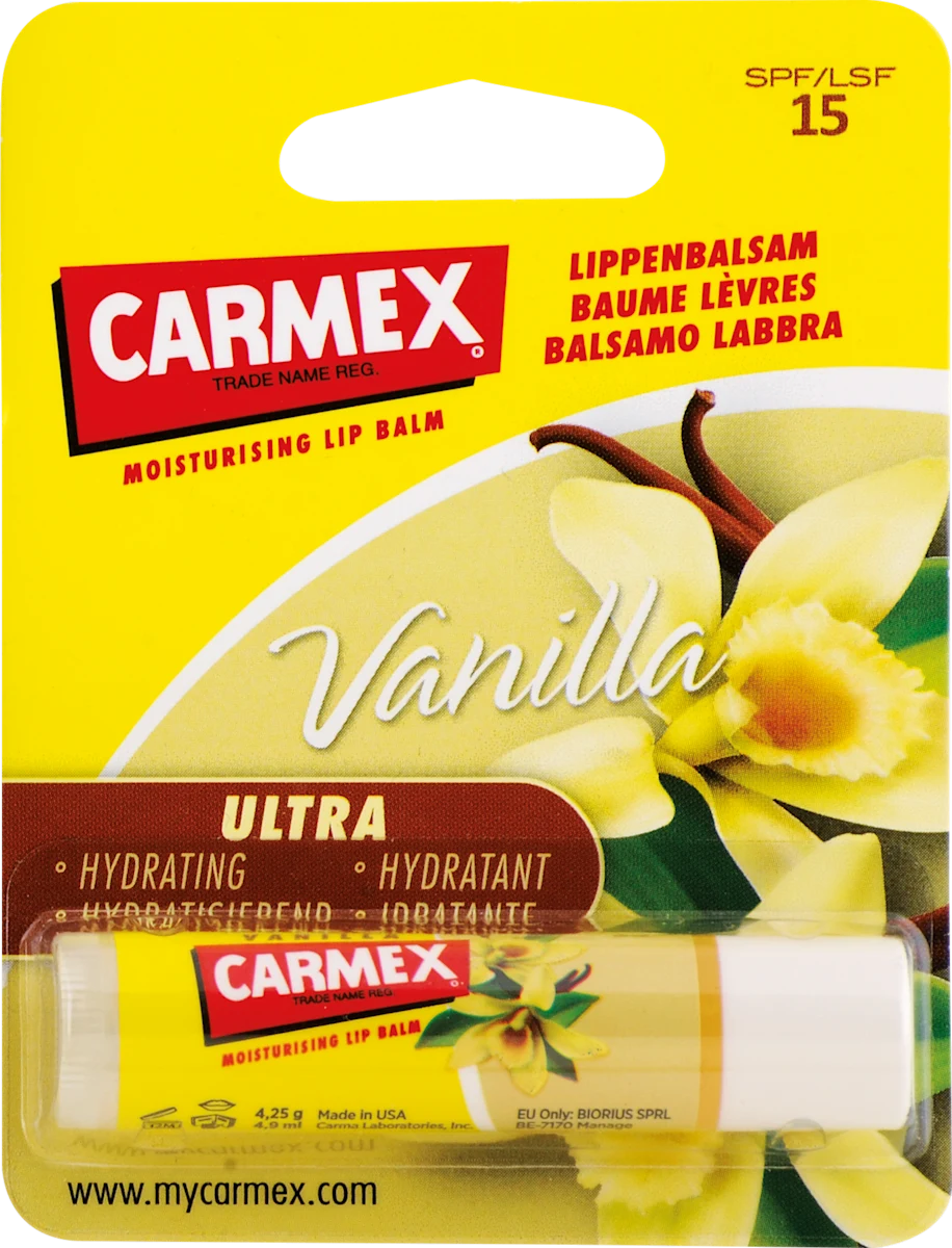 Balzam za usne u stiku - vanila, SPF15, 4,25 g