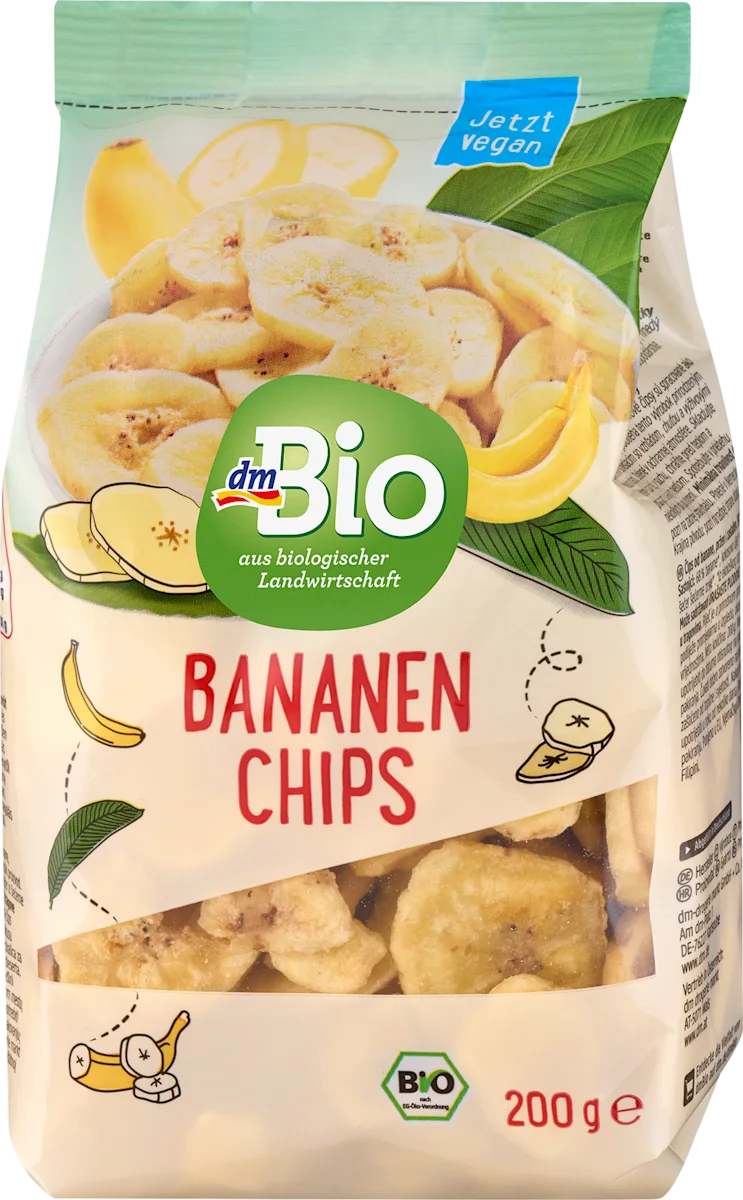 Banana čips, 200 g