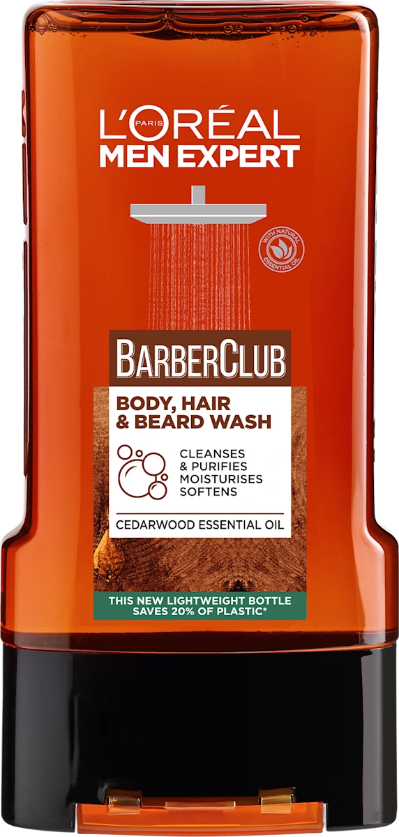 BarberClub gel za tuširanje, 300 ml
