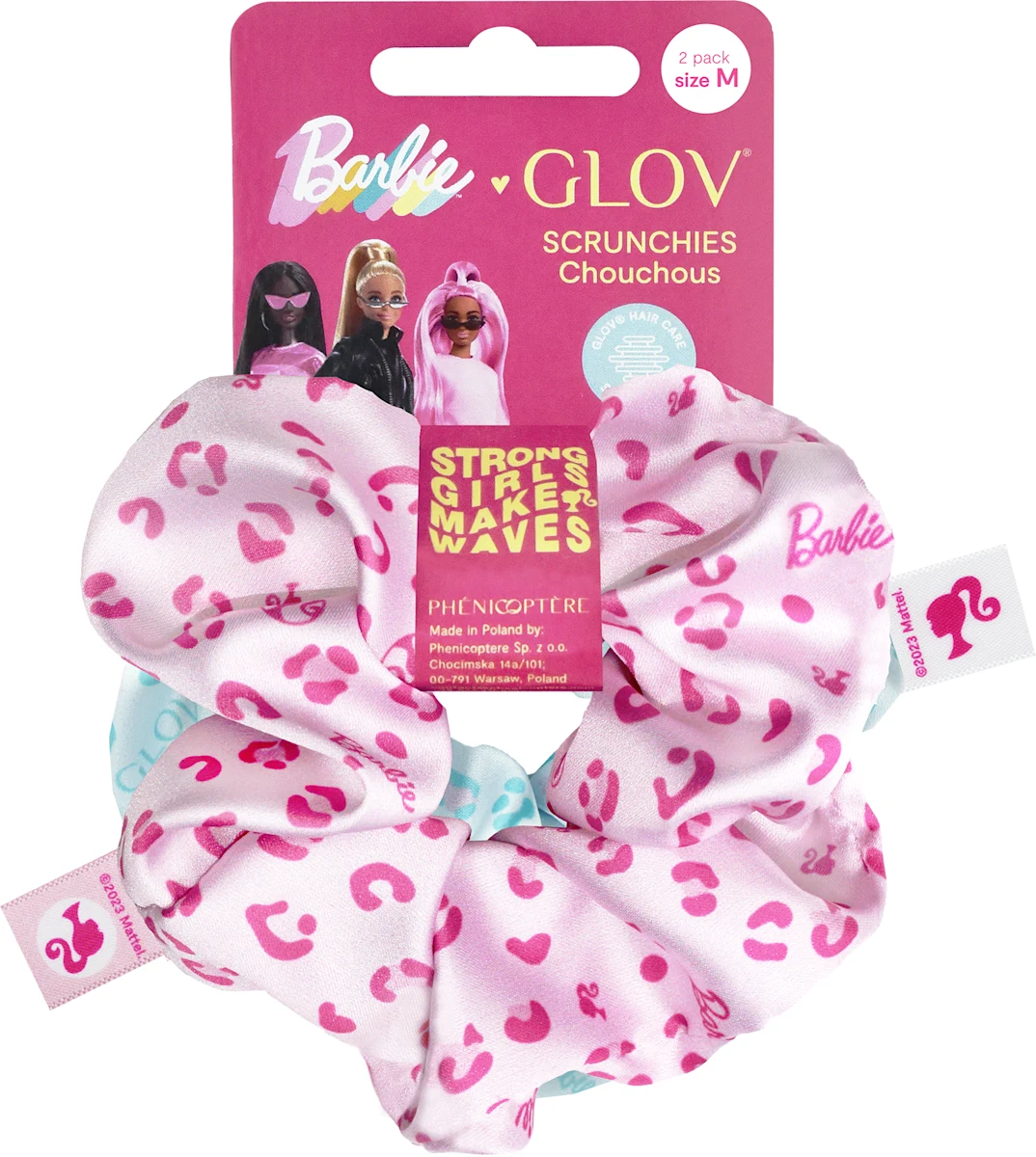 Barbie gumice za kosa, M, 1 kom