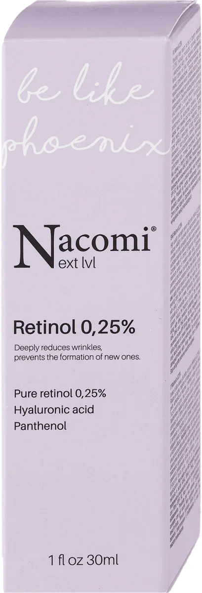 be like phoenix - serum za lice sa 0,25% retinolom, 30 ml