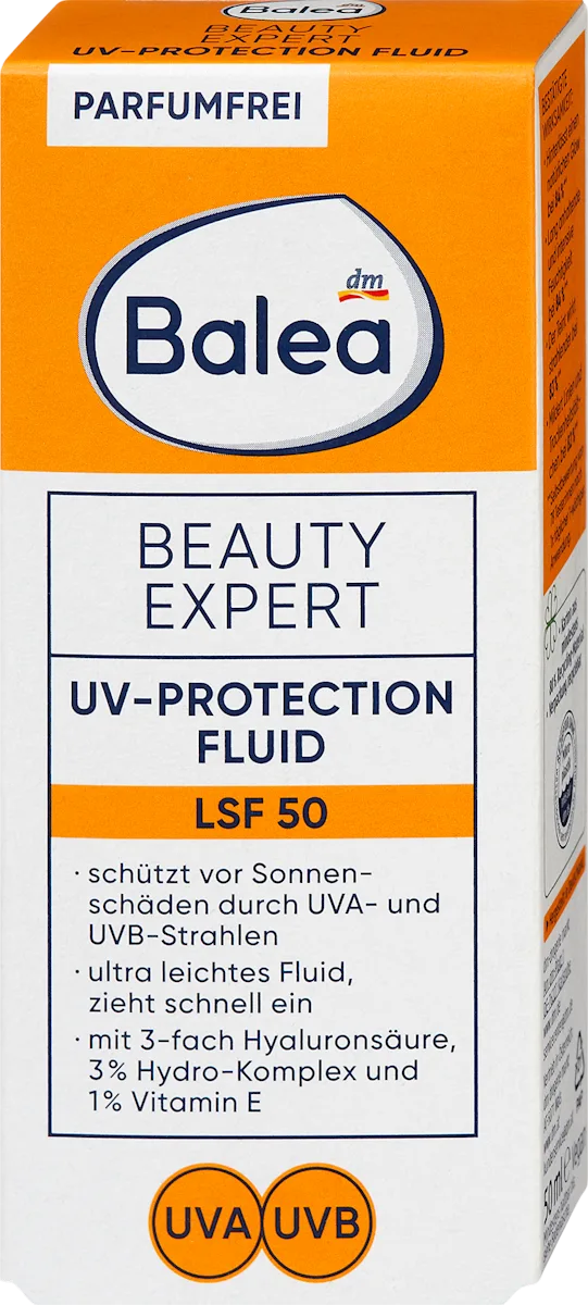 BEAUTY EXPERT UV-PROTECTION fluid za lice, SPF 50, 50 ml