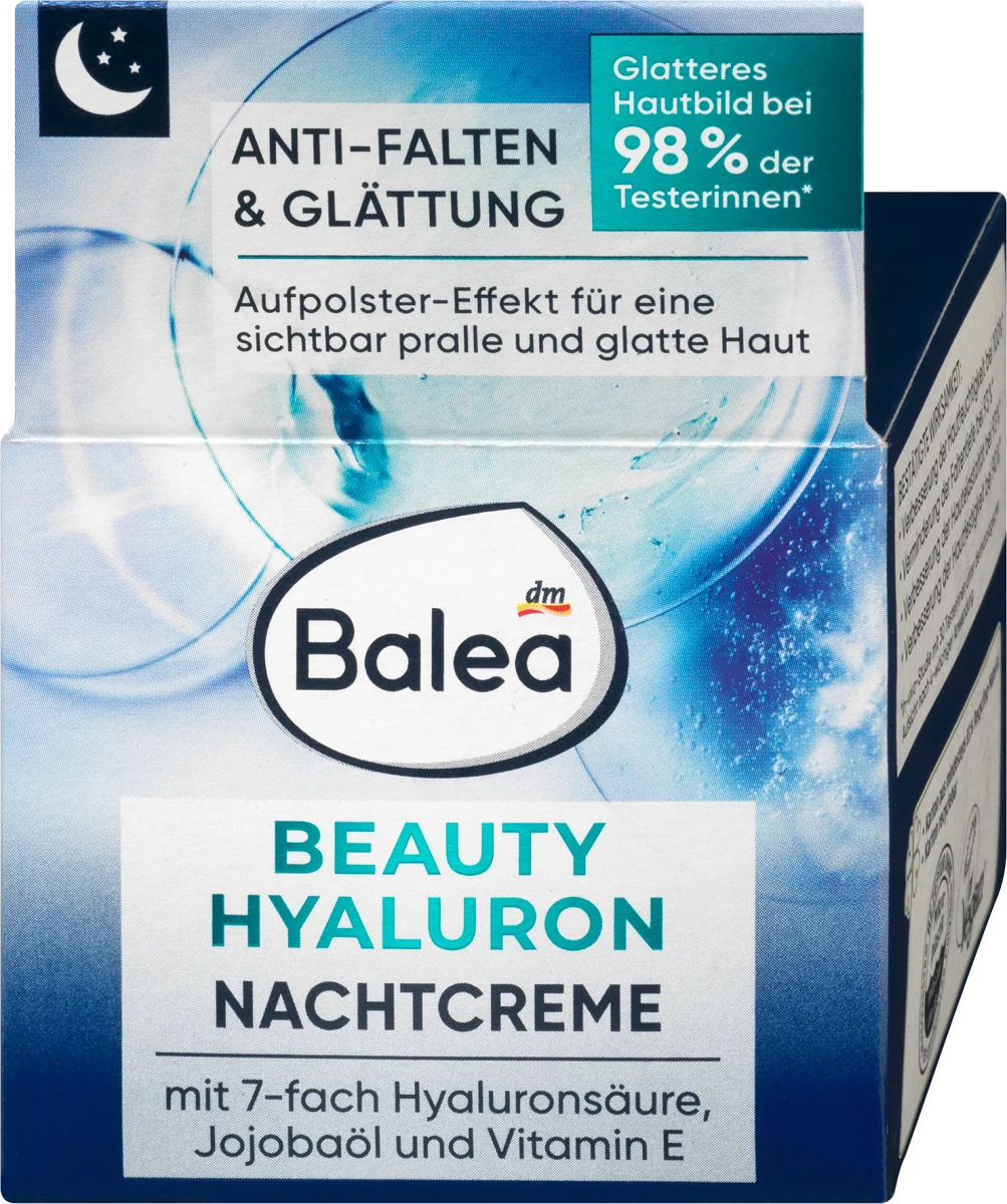 Beauty Hyaluron noćna krema za lice protiv bora, 50 ml