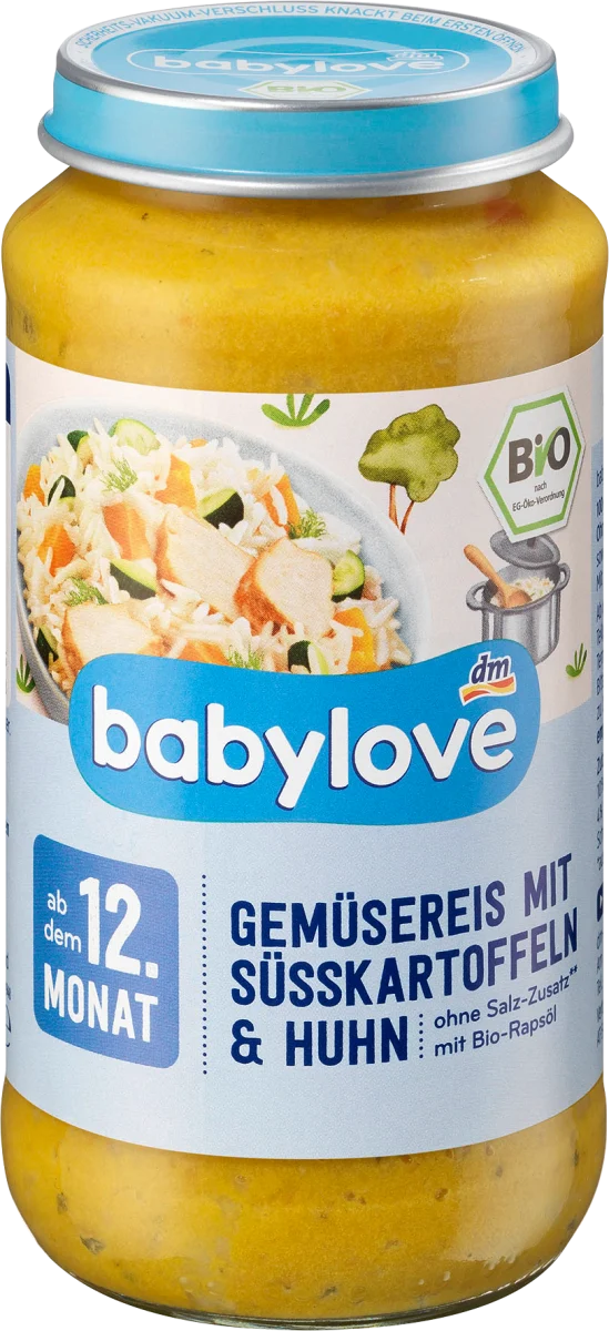 Bebi kašica – pirinač sa povrćem, krompirom i..., 250 g