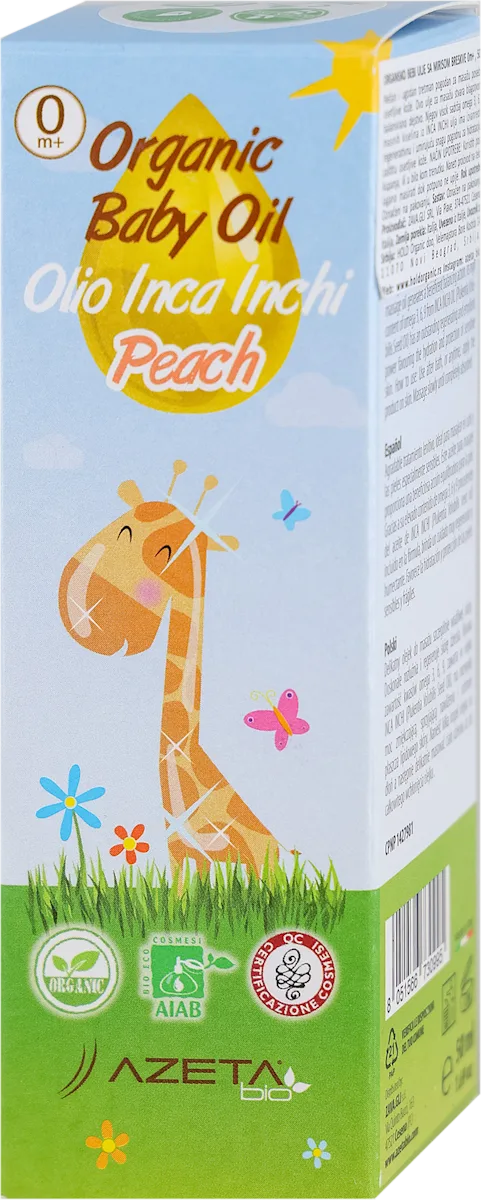 bebi ulje Breskva, za masažu, 50 ml