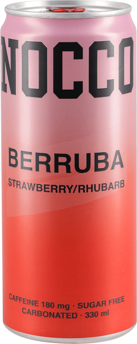 BERRUBA STRAWBERRY/ RHUBARB osvežavajući..., 330 ml